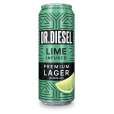 Напиток пивной Doctor Diesel Premium Lager Lime 4,3%, 430 мл
