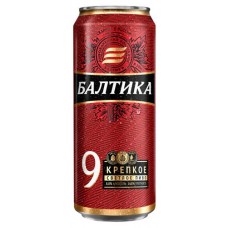 Пиво «Балтика» Ė9 светлое фильтрованное 8%, 450 мл