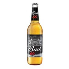 Пиво Bud 66 светлое фильтрованное 4,3%, 440 мл