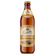 Пиво Einsiedler Weissbier светлое нефильтрованное 5,2%, 500 мл