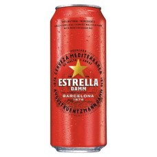 Пиво Estrella Damm светлое фильтрованное 4,6%, 500 мл