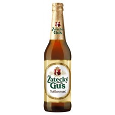 Пиво Zatecky Gus светлое нефильтрованное 4,8%, 450 мл