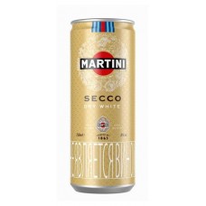 Плодовый алкогольный продукт Martini Secco белый полусухой Италия, 0,25 л