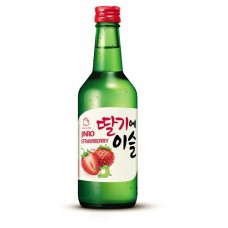 Спиртной напиток Jinro Клубника 13% Южная Корея, 360 мл