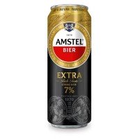 Пиво Amstel Exstra Strong светлое фильтрованное 7%, 430 мл