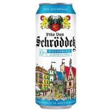 Пиво Otto von Schrodder безалкогольное, 0,5 л