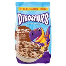 Готовый завтрак Kellogg's Dinosaurs шоколадные лапы, 220 г