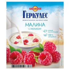 Купить Геркулес «Русский Продукт» моментальный с малиной и молоком, 35 г