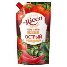 Кетчуп Mr. Ricco Pomodoro Speciale Острый, 350 г