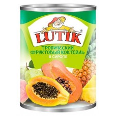 Коктейль фруктовый LUTIK тропический, 580 мл