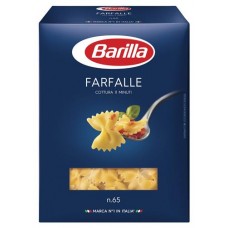 Макаронные изделия Barilla Farfalle n.65 из твердых сортов пшеницы, 400 г