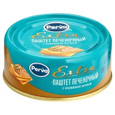 Паштет Perva Extra печеночный с индюшиной печенью, 90 г