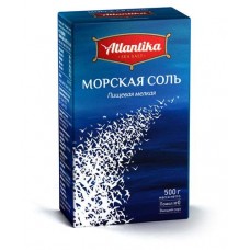 Соль пищевая Atlantika морская, 500 г