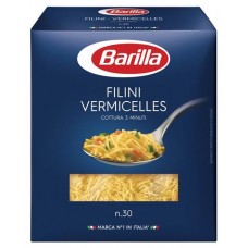 Вермишель Barilla Filini n.30 из твердых сортов пшеницы, 450 г