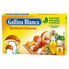 Бульонные кубики Gallina Blanca Грибной бульон, 80 г