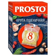 Крупа пшеничная PROSTO в пакетиках для варки 8 порций, 500 г