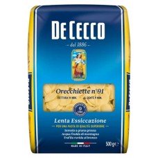 Купить Макаронные изделия De Cecco Orecchiette из твердых сортов пшеницы, 500 г