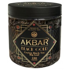 Чай черный AKBAR Black Gold крупнолистовой, 100 г