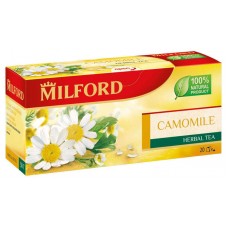 Чай травяной MILFORD Ромашка в пакетиках, 20х1.5 г