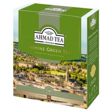 Чай зеленый Ahmad Tea с жасмином в пакетиках, 100х2 г