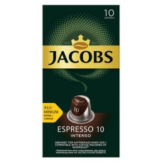 Кофе в капсулах Jacobs Espresso Ė10 Intenso жареный молотый, 10 капсул