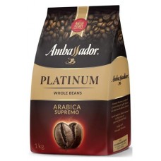 Кофе в зернах Ambassador Platinum, 1000 г