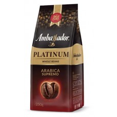 Кофе в зернах Ambassador Platinum, 250 г