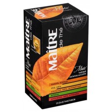 Набор чайных напитков Maitre de The Матэ ассорти в пакетиках, 25х2 г