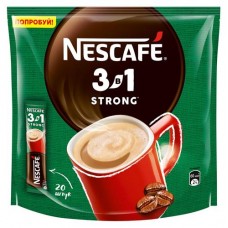 Напиток кофейный Nescafe растворимый 3в1 Крепкий, 20 x14,5 г
