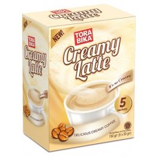 Напиток кофейный Torabika 3в1 Creamy Latte Сливочный Латте, 5х30 г