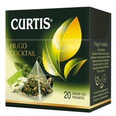 Купить Чай зеленый Curtis Hugo Coctail в пакетиках, 20х2 г