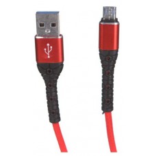 Кабель mObility USB  Micro USB красный