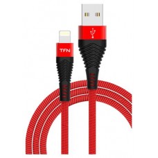 Кабель TFN Lightning 8-pin - USB 2,4 А красный, 1 м
