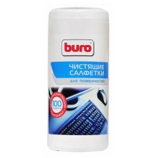Влажные салфетки Buro BU-Asurface для поверхностей, 100 шт
