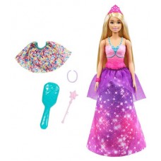 Кукла Barbie Дримтопия 2-в-1 Принцесса GTF92