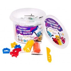 Набор для детской лепки Dream Makers Тесто-пластилин, 15 цветов