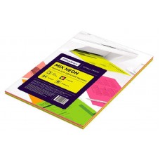 Купить Бумага цветная OfficeSpace А4 5 цветов,100 л