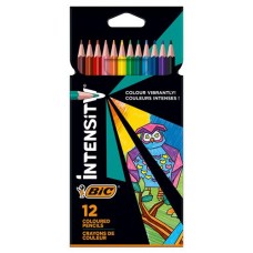 Цветные карандаши BIC Intensity Up, 12 цветов