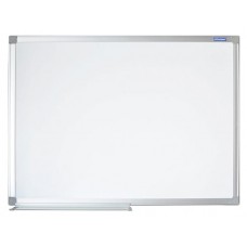 Доска магнитно-маркерная OfficeSpace алюминиевая рамка полочка, 45x60 см