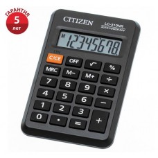 Калькулятор Citizen LC-310NR карманный 8-разрядный, 6,9x11,4x1,4 см