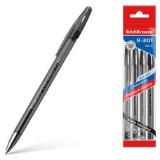 Ручка гелевая ErichKrause R-301 Original Gel Stick 0.5, черный