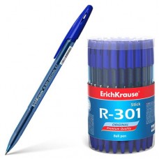 Ручка шариковая ErichKrause R-301 Original Stick 0.7, синий