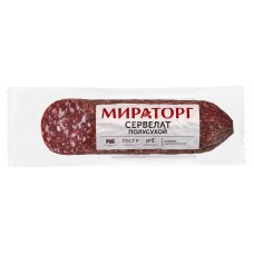 Колбаса сырокопченая «Мираторг» Сервелат, 300 г