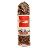 Колбаса сырокопченая «Ремит» Праздничная в обсыпке, 215 г