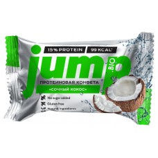 Конфета протеиновая 15% JUMP.BIO Сочный кокос, 30 г