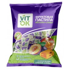 Конфеты VITok фруктовые Яблоко-слива, 120 г