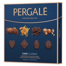 Набор конфет Pergale Коллекция из темного шоколада, 114 г