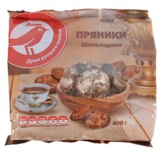 Пряники АШАН Красная птица шоколадные, 300 г
