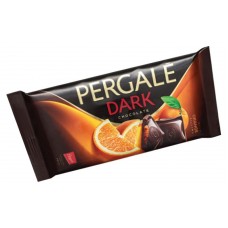 Шоколад Pergale Темный с апельсиновой начинкой, 100 г