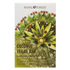 Шоколад Royal Forest Coconut Vegan Bar Кокосовое молоко, 50 г